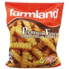 Farmland Premium Fries Crinkle Cut Grade A Cholesterol Free 1kg