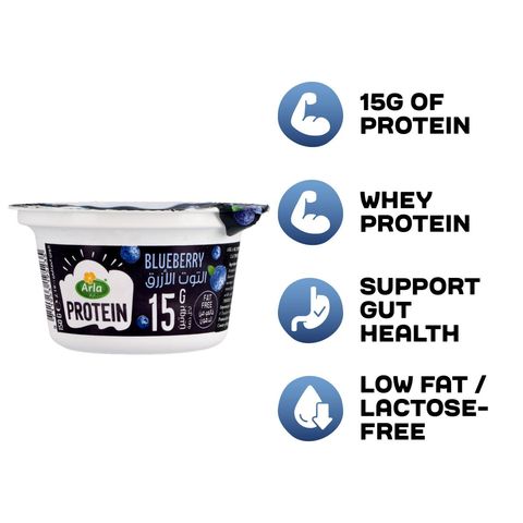 Arla Protein Blueberry Yoghurt Lactose Free 150g