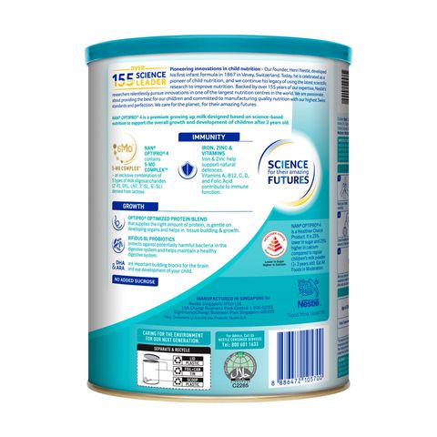 NAN Optipro 4 5MO Growing-Up Milk (from 2 Years) 1.6kg