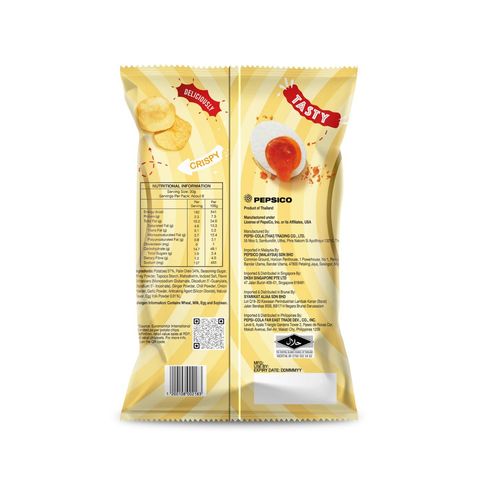Lay's Salted Egg Potato Chips 170g