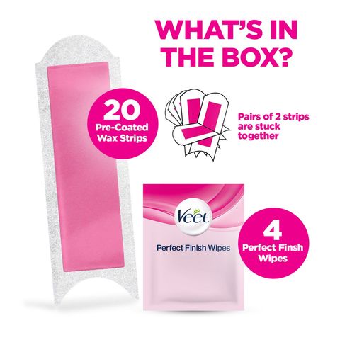Veet Wax Strip For Normal Skin 20s