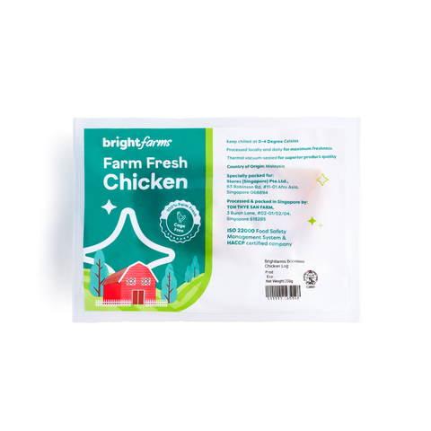 brightfarms Chicken Leg Boneless (Halal) 200g