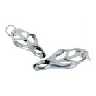 Master Series Japanese Nipple Clamps Silver 1 Set