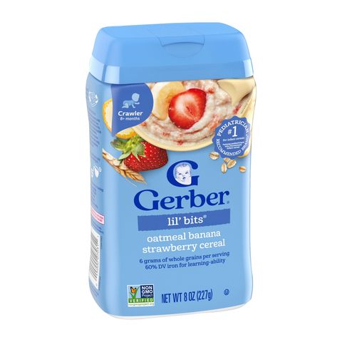 Gerber Oatmeal Banana Strawberry Cereal (from 8 Months) 227g