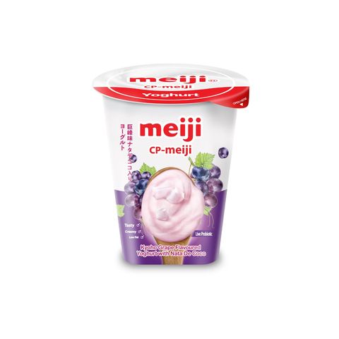 Meiji Kyoho Grape W/Nata Yoghurt 135g