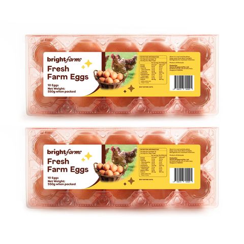 brightfarms Fresh Farm Eggs 20S x 55G