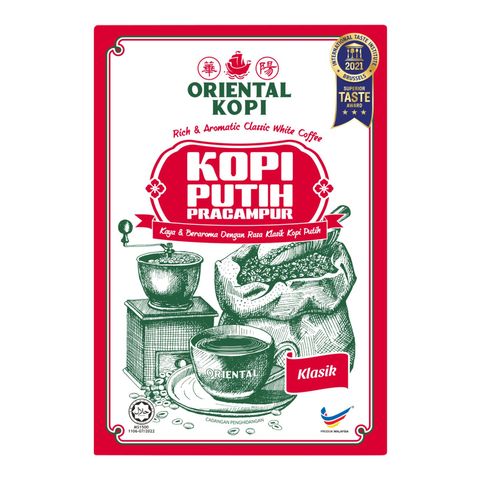 Oriental Kopi Classic White Coffee 10 x 38g