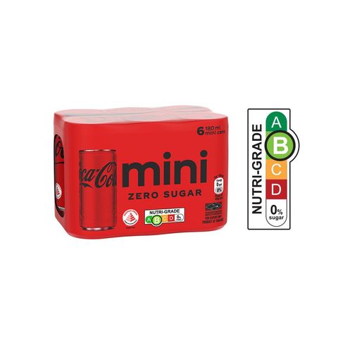 Coca-Cola Zero Sugar Mini 6 x 180ml