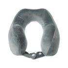 Miniso Memory Foam U Shaped Pillow Gray 1 Piece - 6941856934177