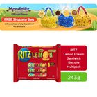 Ritz Lemon Cream Sandwich Biscuits Multipack 243g