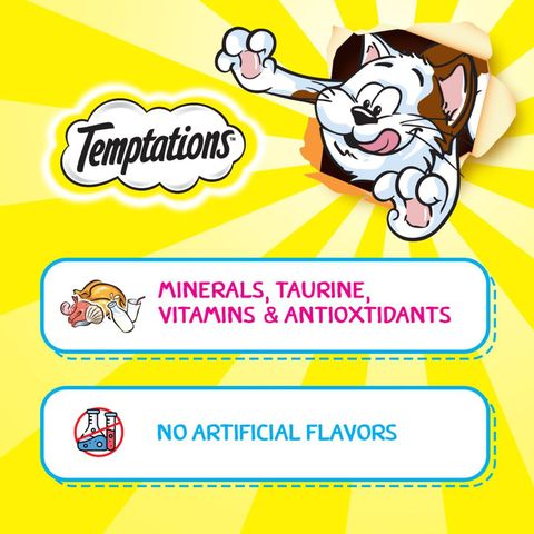 Temptations Tasty Chicken Adult Cats Treats 160g