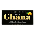 Lotte Ghana Black Chocolate 50g