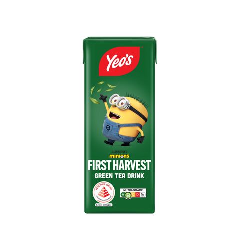 Yeo's First Harvest Green Tea (Less Sugar) 6 x 250ml
