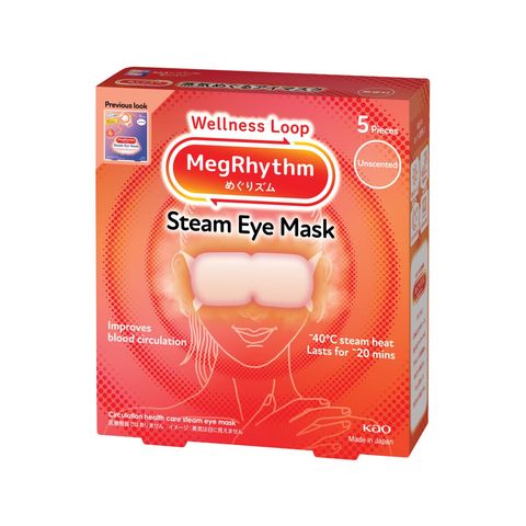 MegRhythm Steam Eye Mask Unscented 5s