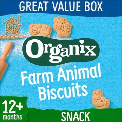 Organix Farm Animal Biscuits (12+ Months) 100g
