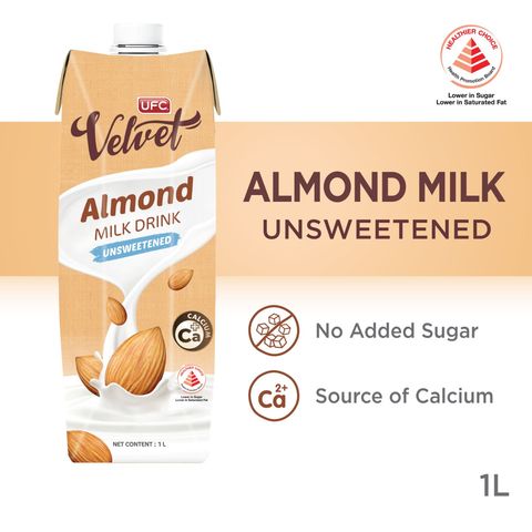 UFC Velvet Almond Milk Unsweetened 1L