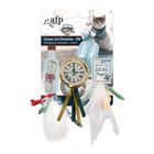 All for Paws (FPL02592) Vintage Curious Cat Chronicles with Catnip Cat 3 Pieces