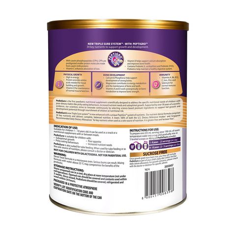 Pediasure Gold Original (Sucrose Free) with Peptigro 800g