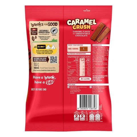 Kitkat Caramel Crush Sharebag 154g