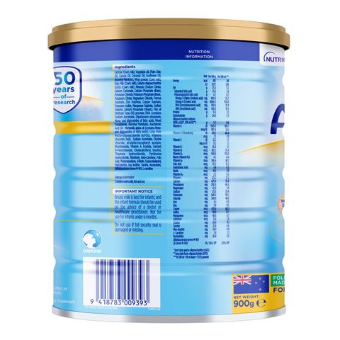 Aptamil Gold+ Stage 2 Follow on Milk Formula 900g
