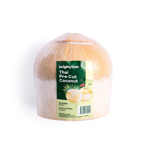brightfarms Fresh Thai Pre-Cut Coconut 600g