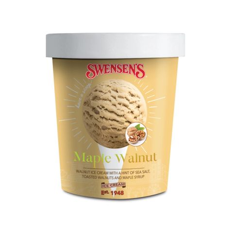 Swensen's Maple Walnut Ice Cream Pint 473ml