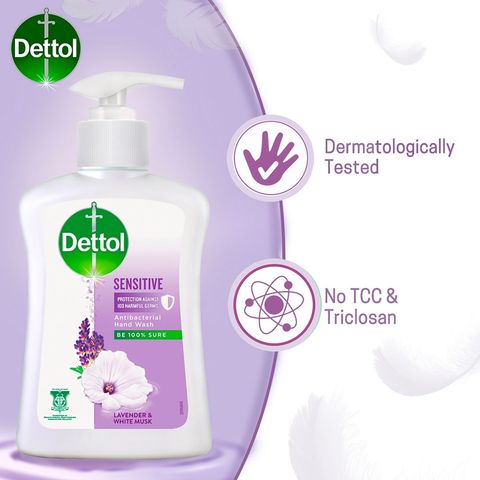 Dettol Sensitive Hand Wash (Bundle of 2) 2 x 225ml