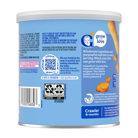 Gerber Lil' Crunchies Mild Cheddar (8+ Months) 42g