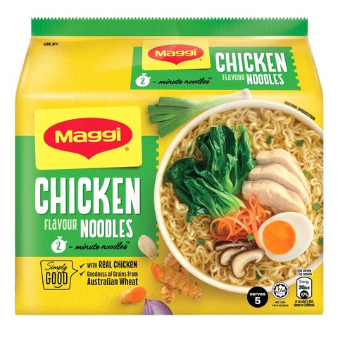 Maggi 2-Minute Chicken Instant Noodles (5 Pieces) 77g