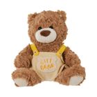 Miniso Plush Toy Gift Bear Collection Suspender Pants Sitting (10 Inches) 1 Unit