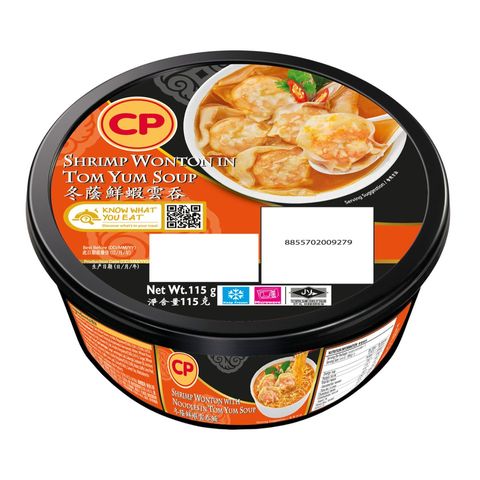 Cp Shrimp Wonton in Tom Yum Soup (Bowl) 115g