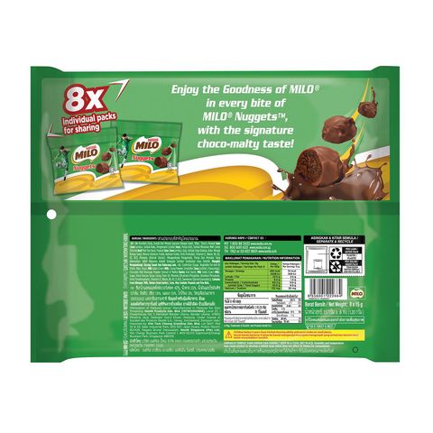 Milo Actigen-E Nuggets Sharebag 8 x 15g