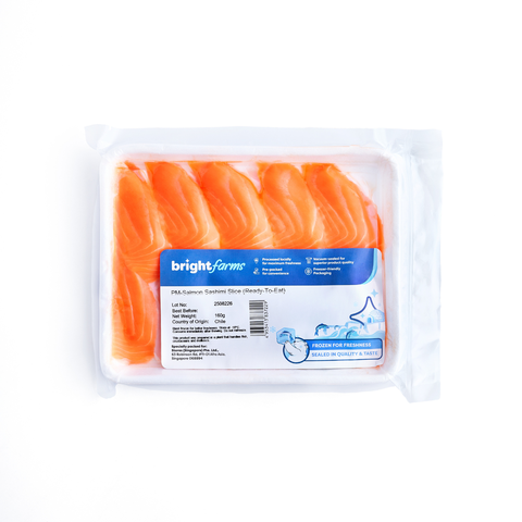 brightfarms Frozen Salmon Sashimi Slice (Quick Thaw) 160g