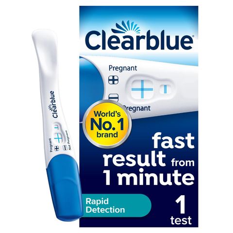 Clearblue Rapid Detection Pregnancy Test Result As Fast As 1 Minute 1 Piece