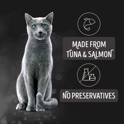 Sheba Tuna and Salmon in Gravy Canned Cat Wet Food 85g