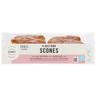 M&S Food 4 Sultana Scones 280g - 103350