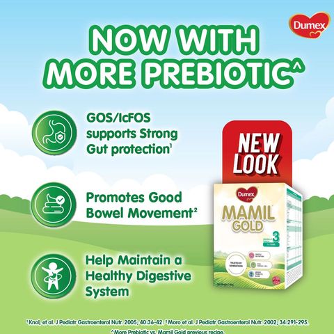 Dumex Mamil Gold Growing Up Formula Stage 3 Box 1.6kg