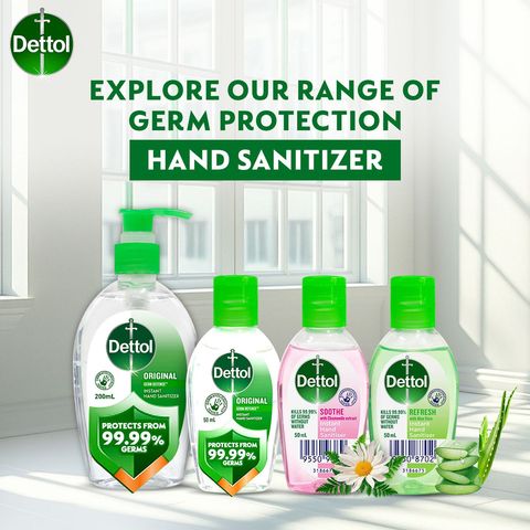 Dettol Original Instant Hand Sanitizer 200ml