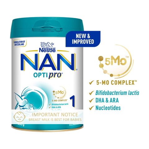 NAN Optipro 1 5MO Starter Infant Formula (0-6 Months) 850g