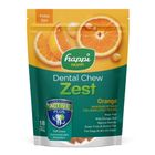 Happi Skippi Zest Dental Chew Orange Petite (2.5 Inch) 18 Pieces