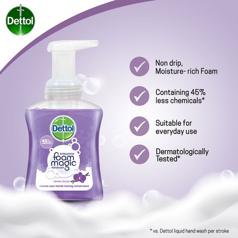 Dettol Vanilla Orchid Handwash 250ml