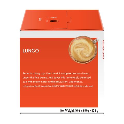 Nescafe Dolce Gusto Lungo Coffee Capsules 16 Servings 112g
