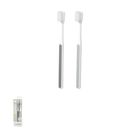 Miniso Ultra-Soft Toothbrushes with Fine Dense Bristles 2 Pieces - 6941447592663
