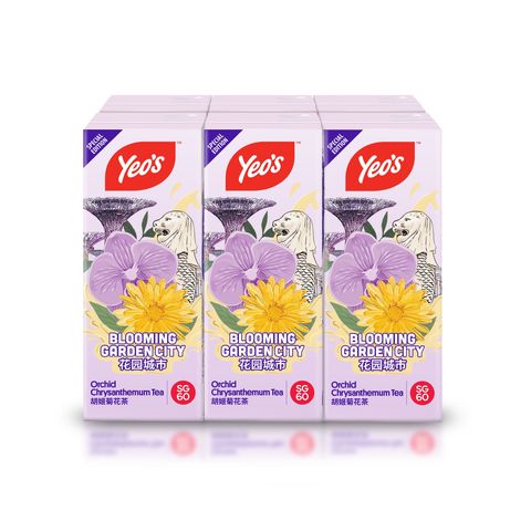 Yeo's Orchid Chrysanthemum Tea 6 x 250ml