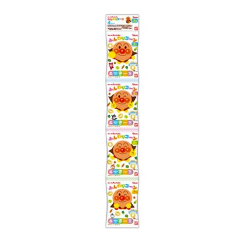 Tohato Let’s Go! Anpanman Soft Corn Gentle Salt Flavor (4 Pack) 35.96g