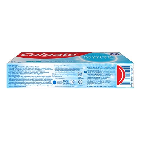 Colgate Toothpaste - Advanced White 160g x 2