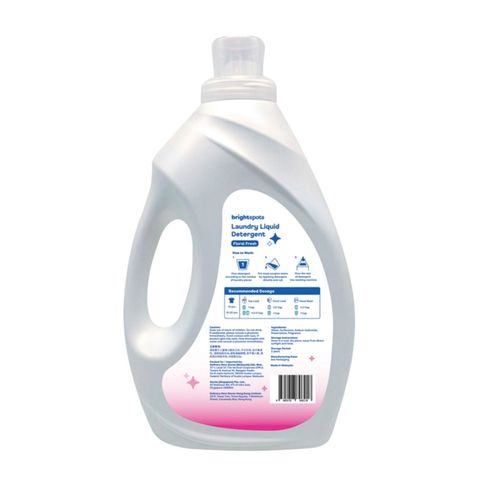 brightspots Laundry Detergent - Floral Fresh 3kg