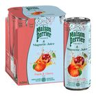Maison Perrier Magnetic Juice Sparkling - Peach & Cherry 4 x 250ml