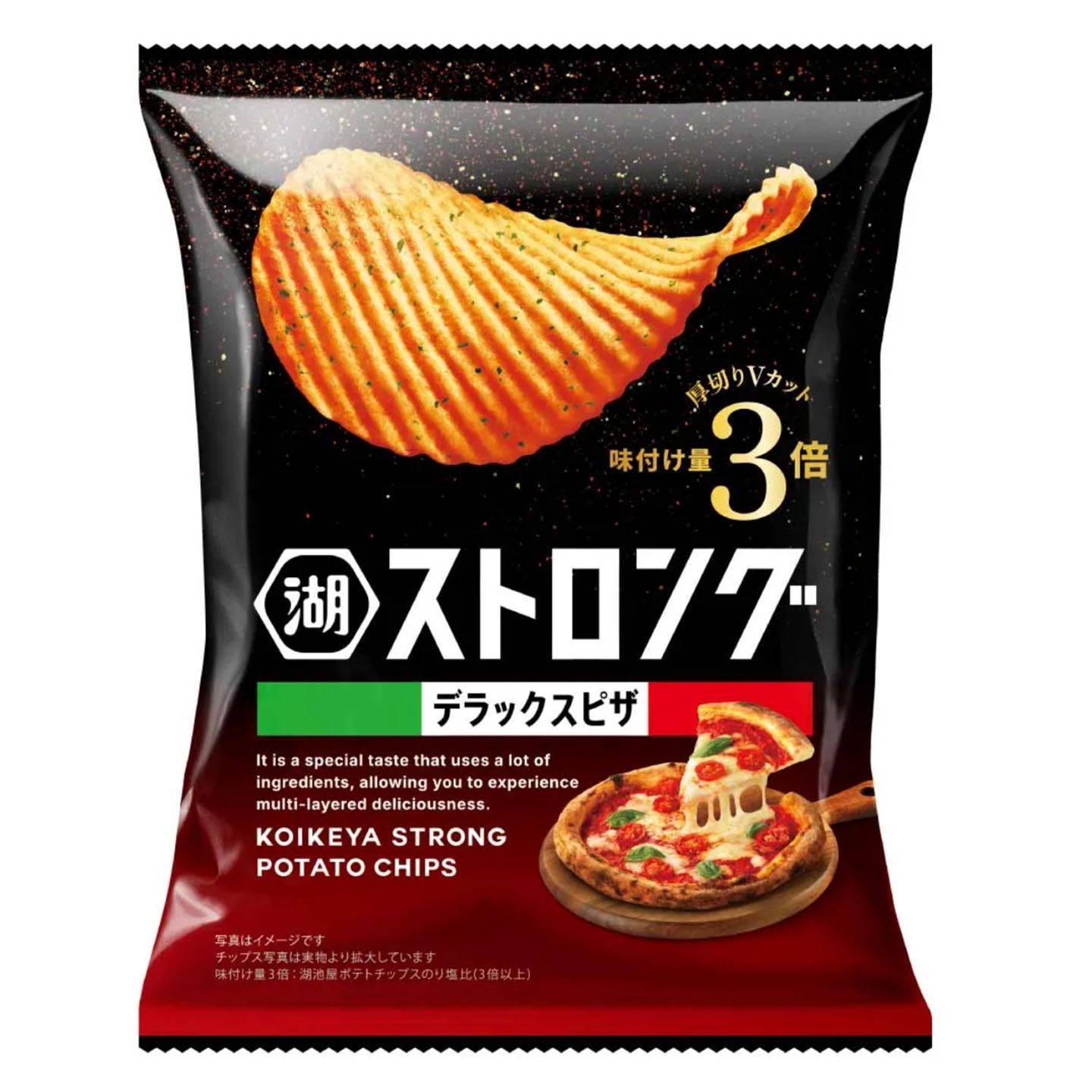Order Koikeya Strong Deluxe Pizza 53g from pandamart XL