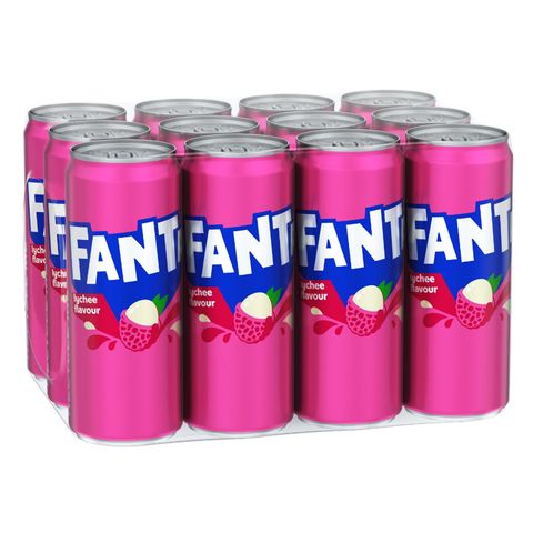 [Carton] Fanta Lychee 12 x 320ml (Recyclable)